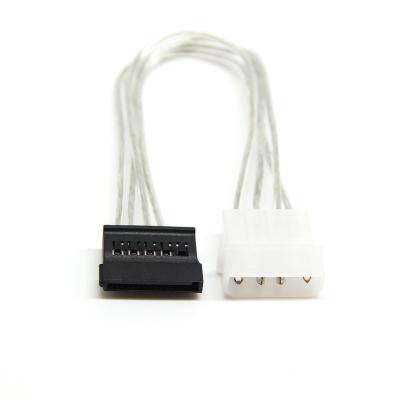 China 4 Pin Computer to Computer Hard Drive IDE Conversion SATA Cable 22cm ide to SATA HDD Hard Drive Power Extension Cable Serial Cord High Quality for sale