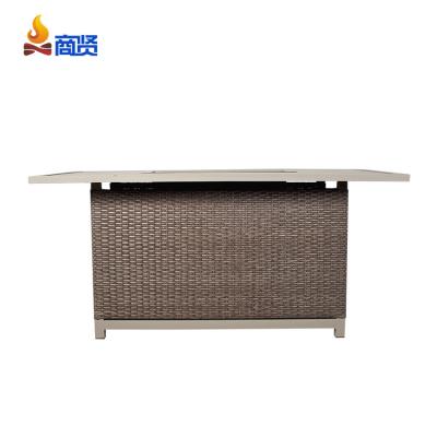 China Spcc Fire Pit With Outdoor Wood Burning Tabletop Propane Barbecue Fire Pit for sale