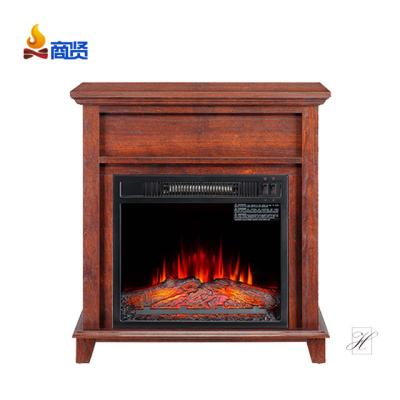 China Traditional Wood Fire Place Single Pyromaster Insert Wood Fireplace MDF Fireplace Mantel for sale