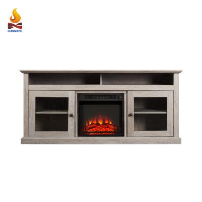 China Modern electric fireplace and mantel indoor furniture electric fireplace for sale