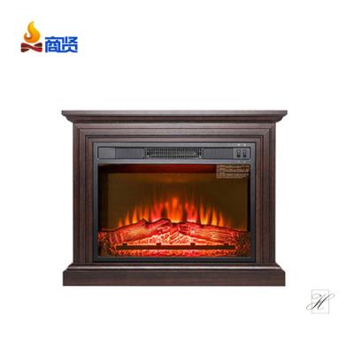 China 23 Inch Traditional Electric Heater Place Insert Wood Decorative With Led Light Electric Fireplace for sale