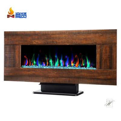 China Hotel 48inch TV Stand Wall Mounted Insert Heater Decorative Led Electric Fireplace for sale