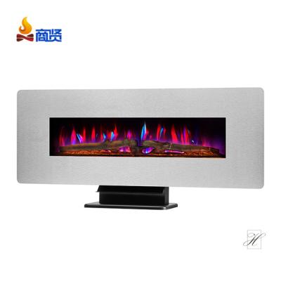 China Hotel 42 Inch Mirror TV Mounting Wall Mount No Heat Electric Fireplace Decorative for sale