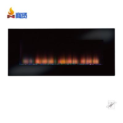 China 50 Inch 220V Hotel Insert Heater Modern Wall Mounted Decor Electric Fireplace for sale