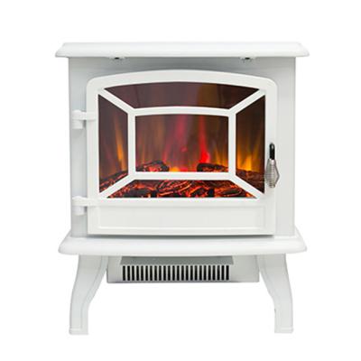 China Hotel Quality Craft Corner 17 Inch Decorative Flame Free Fireplace Electric Stove for sale