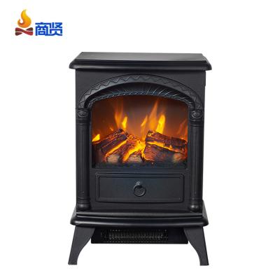 China 1400w Effect Adjustable Realistic Flame Adjustable Flame Heater 15 Inch Electric Free Fireplace Sale for sale