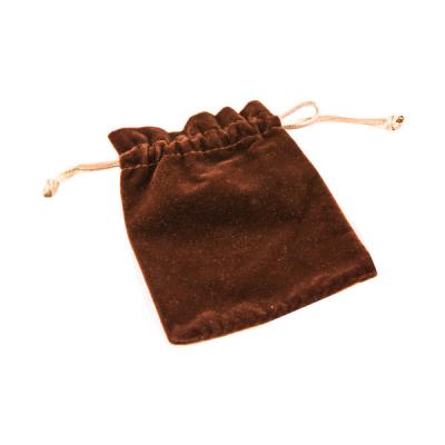 Chine Sac commode de bijoux de velours de la poussière pour l'impression faite sur commande de logo d'emballage de bijoux à vendre