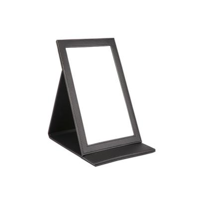 China Pu / Leather Jewelry Store Mirror Handmade Foldable Anti Dust For Cosmetic for sale