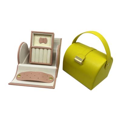 China pink jewellery box small mini  jewellery box suppliers for sale