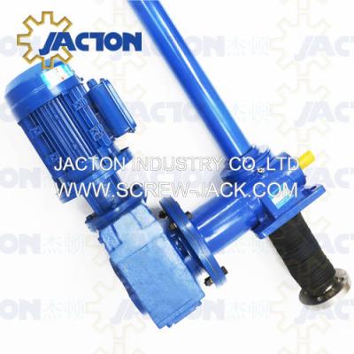 China Factory 100 Ton Machine Screw Jack with Electric Worm Gear Screw Jack for Elevator Platform for sale