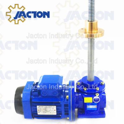 China Factory 50KN Lead Screw Jack Hand Operated Translating Screw Jacks 5ton for Platform Screw Driven Lifts for sale