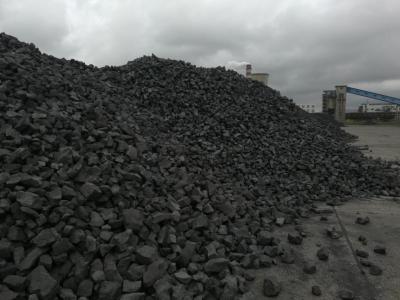 China Lage de Harde Cokes Minerale 7400kj/Kg Calorische Waarde Kleine Porocity van de Zwavelas 8% Te koop