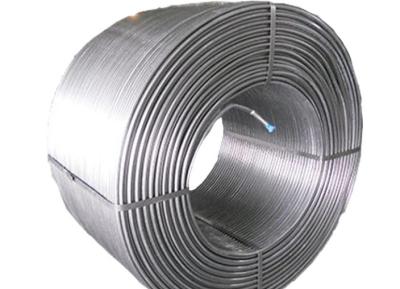 China High Performance Calcium Silicon Alloy , Metal Core Wire For Steel Melting for sale