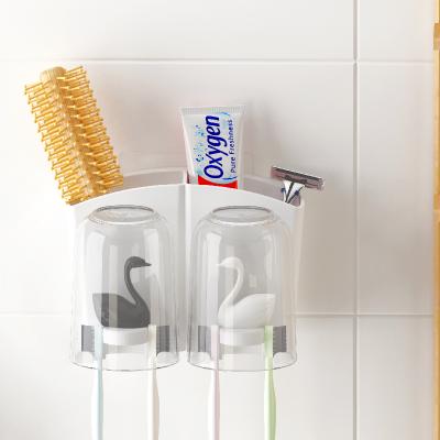 China Cardboard Toothbrush Toothpaste Holder Sustainable Holder For Bathroom Storage Organizer OEM Custom Color Box Pet Sustainable Support T/T Not for sale