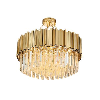 China Luxury Modern Living Room Crystal Chandelier Modern Lamps Home Decor Hot Selling Pendant Lighting Pendant Lighting for sale