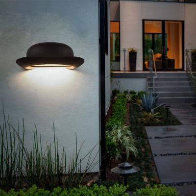 China New Living Room Aisle Corridor Porch Lamp Wall Hat Waterproof Outdoor Wall Lamp Modern Creative Bedroom Lamp for sale