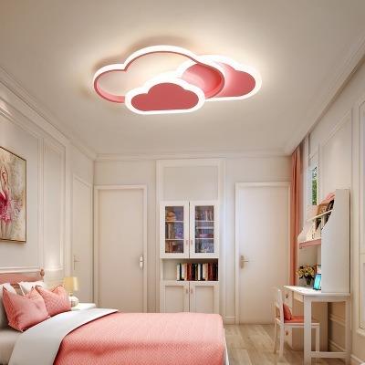 China Modern Bedroom Light Led Ceiling Light Warm And Romantic Cloud Modern Minimalist Ceiling Lamp for sale