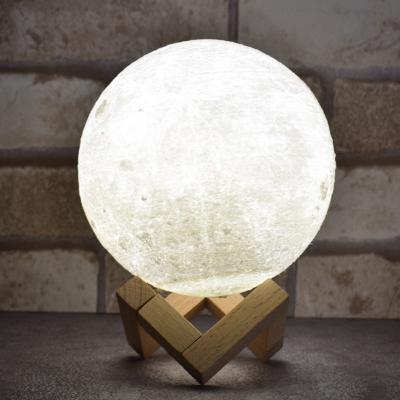 China Explosive Lights Children's Farm Moon Gifts Creative Table Lamps Painted Starry LED 3D Night Lights for sale