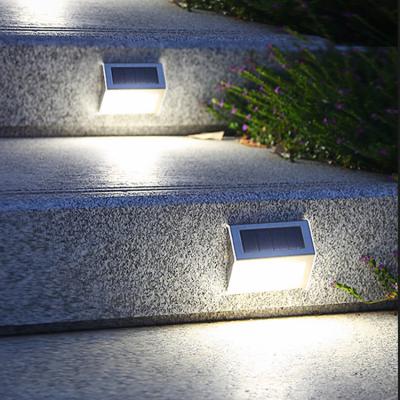 China Solar Garden Stair Light Led Outdoor Step Light Yard Household Solar Sensor Light for sale