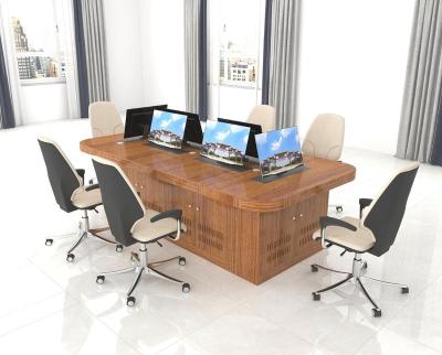 China Hidden Computer Security Customize Conference Room Table Meeting Room Office Fashion Office Furniture Workstation Modern Desk for sale