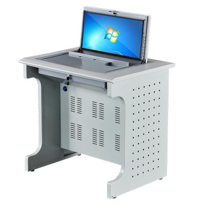 China Modern Classroom School Furniture Flip Up Computer Desk Safety Box Multifunctional Flip Up Computer Desk Flip Up Desk for sale