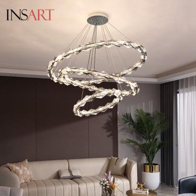 China Nordic wholesale simple contemporary modern living room chandelier decorative led light for sale