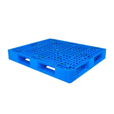 China 4-Way Entry Black Recycled HDPE Disposable Package Pallet for Storage and Transportation for sale