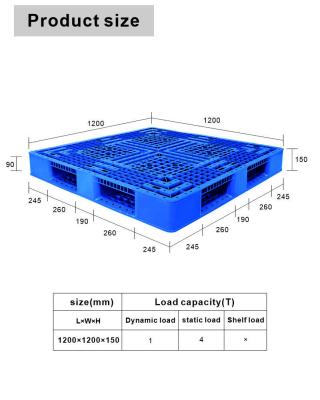 中国 ISO 1212x150mm 認証された単面パレット 販売のため