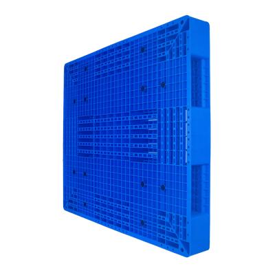 China Double Faced Heavy Duty Plastic Euro Pallet with Reinforcement Steel Bar OEM Accepted for sale