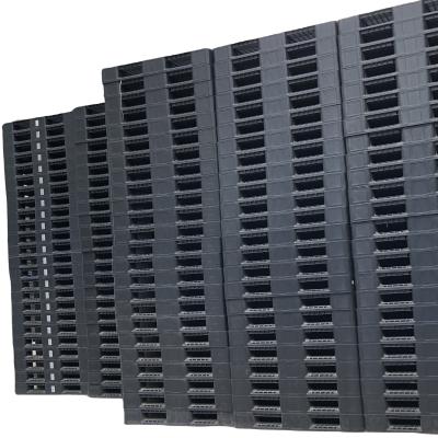 China Euro Pallet Heavy Duty Double Sides HDPE Large Stackable Reversible Plastic Pallet for sale