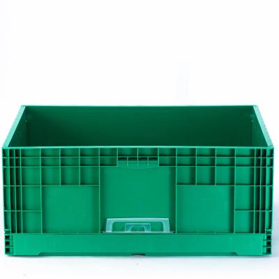 China Solid Box Plastic Collapsible Vegetable Crate for Versatile and Space-Saving Storage for sale