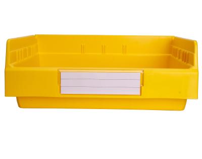 China PP Office Plastic Tool Bin Box Storage Rack Shelf Bin Warehouse Small Parts Bin Box for sale