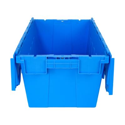 China Customized Color Attached Lid PP Logistics Box for Smooth and Streamlined Transport for sale