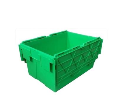 China Store Your Home Items Neatly with 680x430x320mm Blue PP Plastic Storage Boxes and Lid for sale