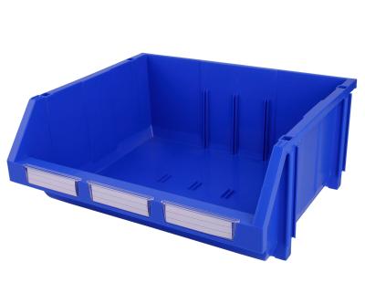 China PP Plastic Shelf Bin Shelving Hanging Organizer Box 420x370x175mm Workbench Divider for sale