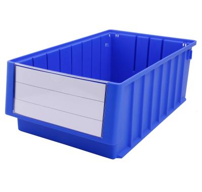 China Garage Storage Container Plastic Shelf Bin for Hospital PP Storage Boxes at Workshop for sale