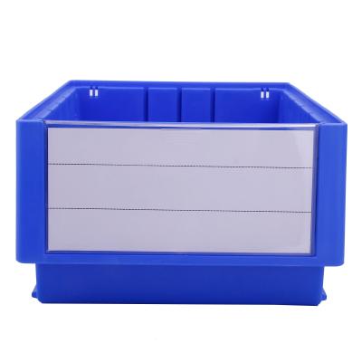 China Office Organization Eco-friendly PP Storage Box with Partition and Stackable Design for sale