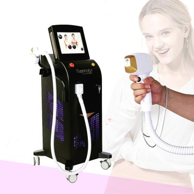 China Discount price Anti-hair removal 3 in 1 laser diodo 808 nm soprano platinum titanium for sale