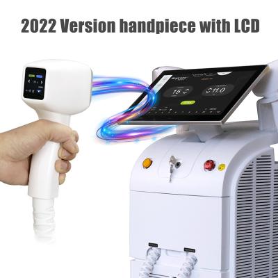 China 755/808/1064nm titanium diodo hair removal 3 wavelengths depilation soprano ice machine-ice machine price for sale