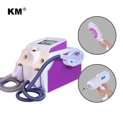 China Acne treatment elso nd yag laser 2022 with ipl elight laser machine for hair removal wrinkle removal skin tightening tattoo removal for sale