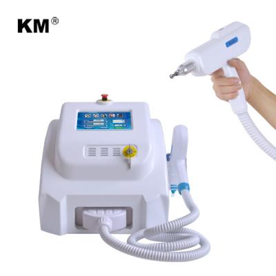 China Weifang Factory Magic Kilometer Acne Treatment Plus Best Price ND Yag Laser Tattoo Removal Carbon Laser Skin Machine for sale