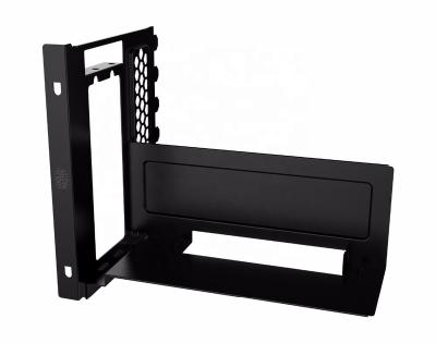 China Desktop High Quality Steel Vertical Graphics Card Holder Cooling Classis ATX FreeForm Computer Case Contain Extra pcie for sale