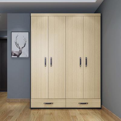 China New Convertible Good Quality Modern Home Customized Portable Wardrobes Design For Cloakroom Cabinet Bedroom Wardrobe Solid Wood Cabinet for sale