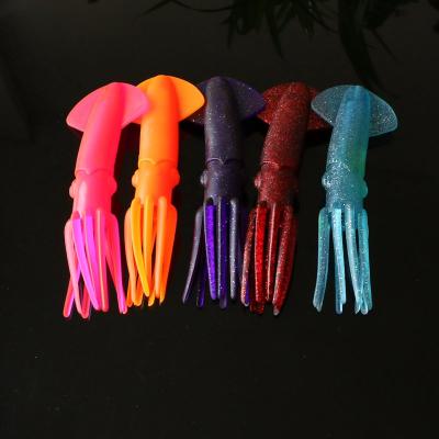 China YDM Soft Octopus Bait Silicone Worm Fishing Lure Deep Sea Fishing Lure DDR833 for sale