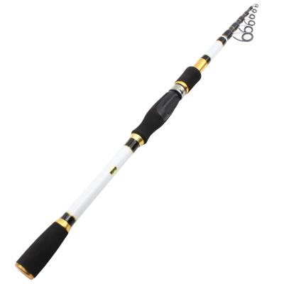 China YDM Carbon Carbon Lure Rod Travel Spinning Casting Telescopic Fishing Tackle for sale