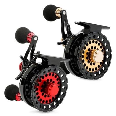 China Right Hand 6+1 Ball Bearings High Speed ​​Ratio Gear Coil Tackle Carbon Fiber Drag Power Carp Fishing Tackle Smooth Left Right Hand Tools for sale