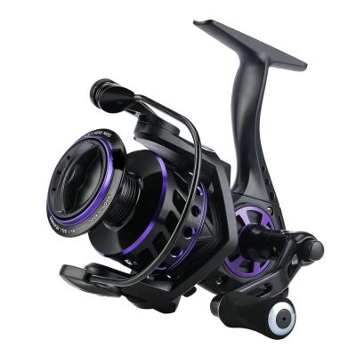 China LEFT HAND Spinning Wheel 9 Axle Cast Long Lure Fishing Reel Sea Fishing Raft Rock Fishing Reel Aluminum Alloy Wire Cup for sale