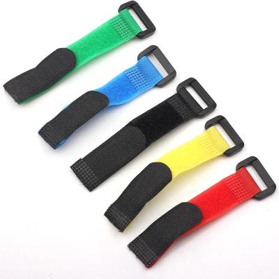 China Multicolor Reusable Nylon Fishing Rod Tie Nylon Cord Belt Binding Belt Accessories for sale