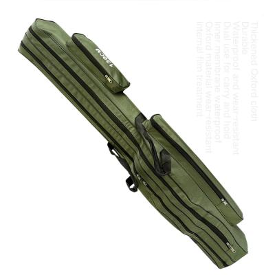 China High Quality 110-150cm Portable Fishing Tackle Case Rod Bags Case Multifunctional Fishing Tackle Bags for sale