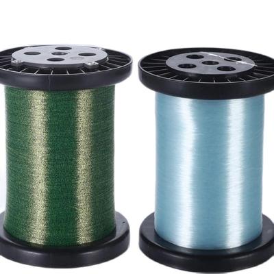 China Invisiable 1000m Carp Fishing Camouflage Rubber Thread Super Strong Stain Nylon Line Sinking For Fishing Wholesale-Able for sale